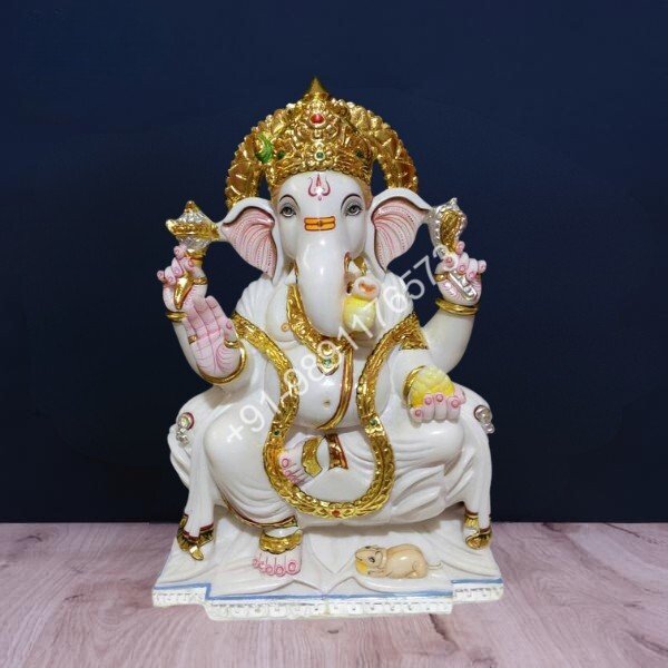 MARBLE MAKRANA GANESHA